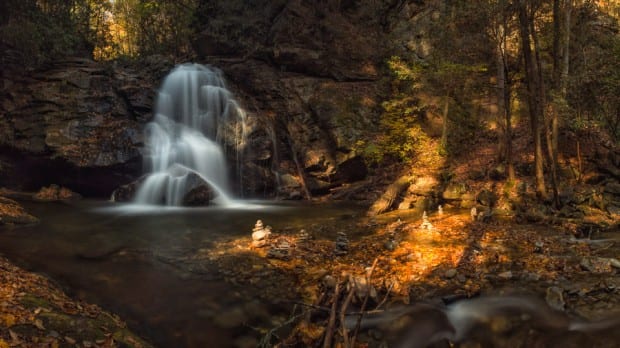 Waterfall in north Georgia
