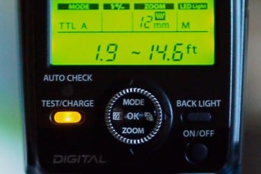 Olympus FL-600r Flash settings on the OM-D E-M5